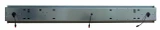 Paraurti fisso in ferro pre-zincato 1600 mm con fanali posteriori e luce targa 12V Alogeni - Ama
