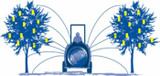 Cartine idrosensibili per irrorazione e diserbo 26x76 mm - Arag