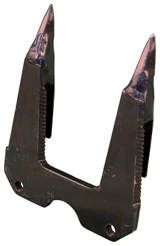 Dente doppio 76x179 per mietitrebbieadattabile Claas 676235 - Bcs