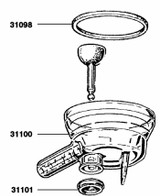 Guarnizione a ricambio adattabile per collettore Manus - No brand