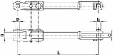 Braccio laterale sollevamento lunghezza 395-430mm compatibile Fiat 4983310 - Ama