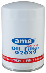 Filtro olio motore lungo adattabile al riferimento originale 1909101 - Ama