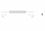 Distanziale a molla cat. II lunghezza 500-720mm leggero - Ama