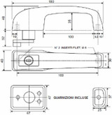 Maniglia per cabine destra - Ama