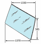 Cristallo posteriore adattabile al riferimento originale Fiat 5130388 per cabina trattori - Ama