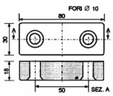 Tassello distanziale - Ama