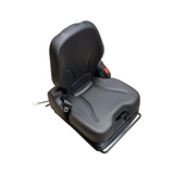 Sedile in ecopelle nero con molleggio pneumatico seatindustries - Seat Industries