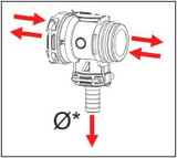 Elettrovalvola proporzionale 100l/m Arag 863t020s - Arag