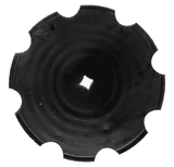 Disco frangizolle dentato ø 410x3 mm - foro quadro 26mm - Ama