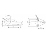 Tendifune leggero l=735mm - Ama