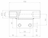 Manicotto catena stabilizzatrice adattabile Fiat 4951032 - Ama