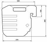Zavorra da 28 kg,adattabile al rif,1424992m1 - Ama