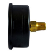 MANOMETRO ISOMETRICO IN ABS Ø 63MM, SCALA 0/25 BAR, ATTACCO POSTERIORE R 1/4" - Wika