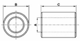 Boccola a saldare Ø 25 mm - Ama