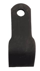 Coltello a Y lunghezza 130mm altezza 40mm e foro con Ø 16,5mm - Ama