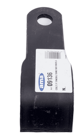 Coltello per trincia a Y altezza 55mm lunghezza 200mm e foro con Ø 25,5mm - Ama