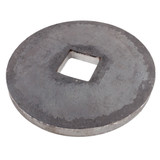 Flangia 115X10 foro quadro 26mm convessa - Ama
