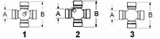 Crociera per cardano 22x54mm cat. 1 adattabile By-Py - Ama Cardan
