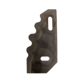 Coltello sinistro per carromiscelatore 189x90x5mm adattabile a Sgariboldi, Giglioli, Storti - Ama