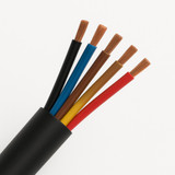 Cavo elettrico multipolare 5X1,00mm² - H05VV-F - Ama