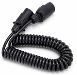 Prolunga cavo spiralato con spine 7 poli da 12V - Ama