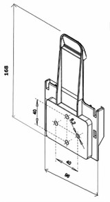 Supporto per cuneo articolo per articolo 05952 - Ama