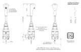 Leva telecomando a cloche con un pulsante elettrico - Ama Refluid