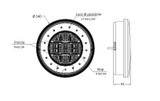 Fanale posteriore dx LED 12-24V Ø 140mm - Ama
