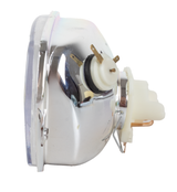 Fanale anteriore per trattore Ama 138,5x84mm con luce abbagliante e anabbagliante - Ama