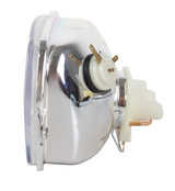 Fanale anteriore per trattore Ama 138,5x84mm con luce abbagliante e anabbagliante - Ama