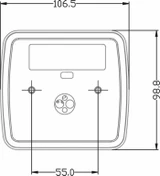 Fanale posteriore sx 25 LED 12-24V 106,5x98,8x35mm - Ama
