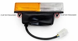Fanale direzione e posizione sx 165x60mm - Ama