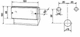 Fanale anteriore sx di direzione e posizione per trattore dimensioni 160x67mm adattabile al rif. originale Cobo 03.342.000 - Cobo