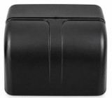 Fanale posteriore alogeno sx 160x136x85 mm con base inclinata Ama - Ama