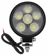 Faro da lavoro 6 LED rotondo ad ampio raggio 18W IP67 - Ama