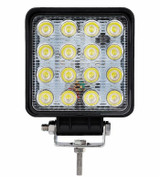 Faro da lavoro 16 LED Epistar a largo raggio freddo 48W IP67 - Ama