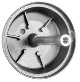 Vasca decantatore in alluminio con perno adattabile al riferimento originale 83913800 - Ama