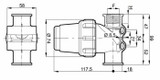 Filtro in linea femmina 1/2" - Arag