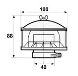 Prefiltro a cilcone Ø 40mm - Ama