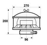 Prefiltro a ciclone Ø 96mm - Ama Prefiltro a ciclone Ø 96mm - Ama