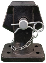 Gancio omologato perno 31mm interasse 120x55mm - Ama