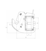 Gancio inferiore automatico compatibile Fendt 208V-209F-211V - Ama