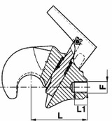 Gancio rapido superiore per terzo punto cat. III filetto M27x2 - Ama