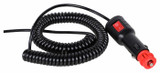 Cavo spiralato con spina accendisigari on/off 3,5m - Ama