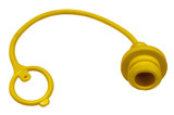 Tappo parapolvere Faster di colore giallo per innesti rapidi femmina da M1/2" - Faster