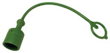Tappo parapolvere Faster di colore verde per innesti rapidi maschio da M1/2" - Faster