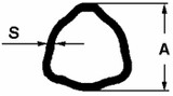 Giunto cardanico esterno adattabile ByPy cat. 2 con Ø crociera 23,8x61,3mm - Ama Cardan