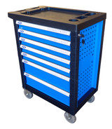 Carrello porta attrezzi professionale da officina Ama 7 cassetti 253 attrezzi assortiti - Ama
