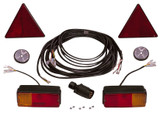 Kit fanali 12 V con cavo 5 poli - Ama - Ama