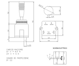 Deviatore frecce 12-24V con lampeggio - Ama